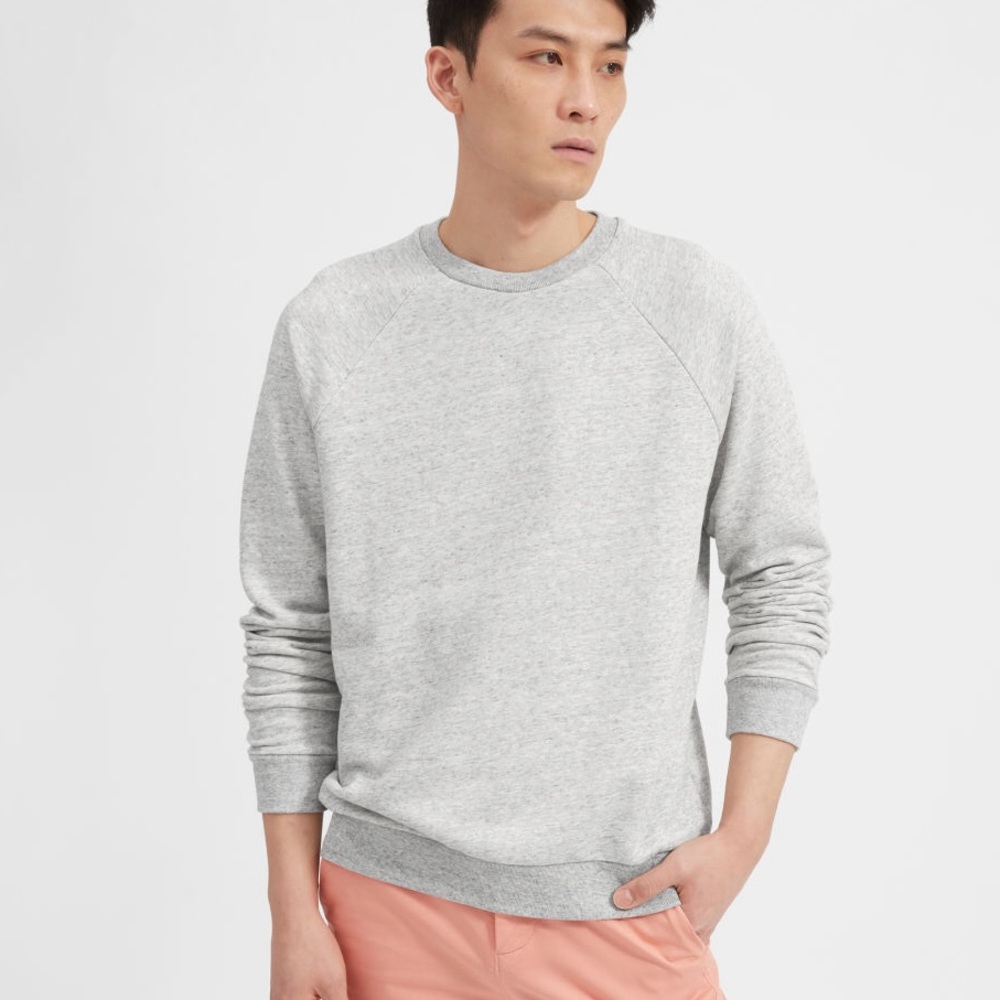 Everlane Men’s Crew Neck Grey Sweatshirt